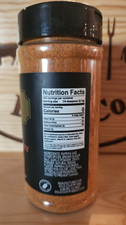 Sweet Smokey Gold Spice Rub 11.5oz