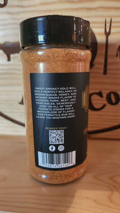 Sweet Smokey Gold Spice Rub 11.5oz