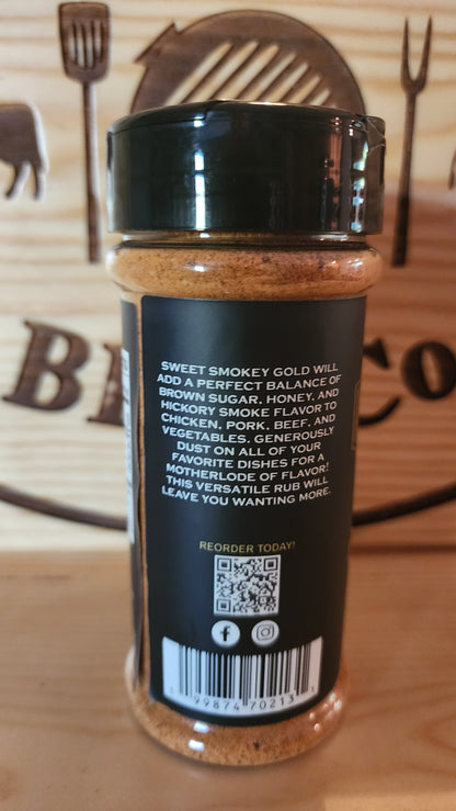Sweet Smokey Gold Spice Rub 6oz